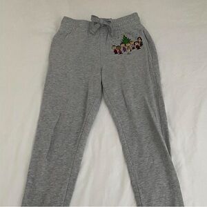 Peanuts Gray Sweatpants with Relaxed Fit
